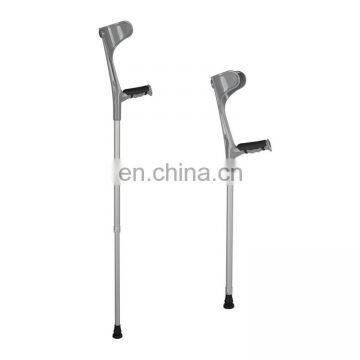 Custom Height Adjustable Walking Health Recover Forearm Medical Aluminium Arm Elbow Crutch for Adults