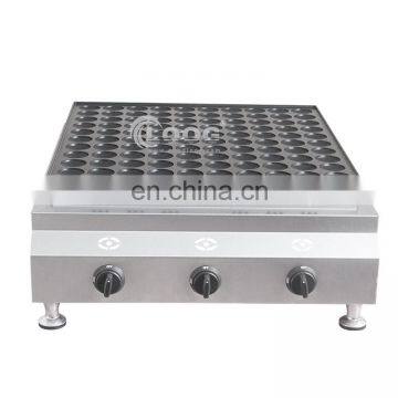 2800Pa Goodloog High Efficient 100 Holes Dutch  Gas Mini Pancake Shape Maker Commercial  With Factory Price