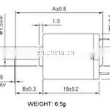 3.0V High Speed Small dc Motor Grader for Sale RF-1215CA photo-3