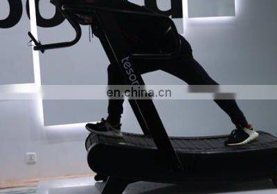 Curved Treadmill & Air Runner Eco-friendly Exercise Equipment Manual Mechanical Self-powered Commercial Running Machine photo-2