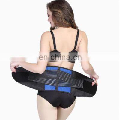 2020 Neoprene Double Pull Lumbar Adjustable Support Lower Back Belt Brace Pain Relief Sports Protection Waist