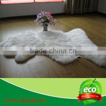 Sheep fur baby rug