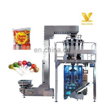 High quality lollipop pop corn packing packaging machine