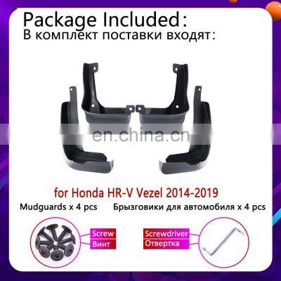 for Honda HR-V Vezel 2014 2015 2016 2017 2018 2019 HRV HR V New Mudguards Mudflaps Fender Mud Flap Splash Guards Car Accessories