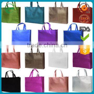 Whole sale eco custom printed promotion laminated pp non woven bag