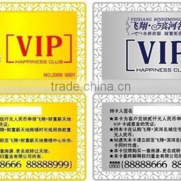 Custom Plastic Mateiral Business Card ,membership Card With Serial Number Quality Choice photo-3