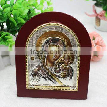 Virgin Mary Kazan Silver Icon