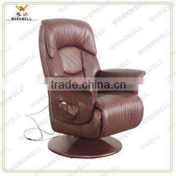 WorkWell luxry pu leather relax recliner massage chair Kw-R35