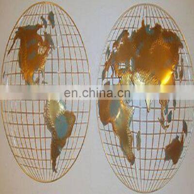 World Metal Design Wall Decoration