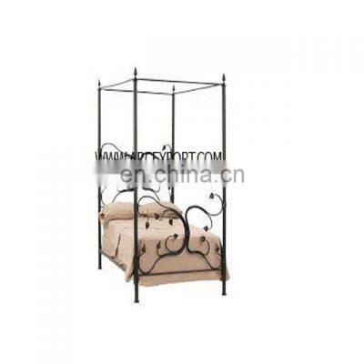 luxury big metal beds