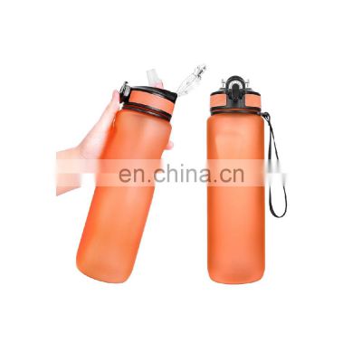 500ml 750ml 1000ml motivational fitness sports custom sublimation popular colorful eco-friendly milk bottle plastic