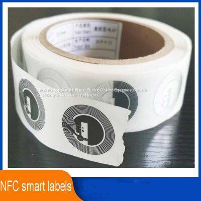 Customized Printing Nfc Smart Labels Social Media Sharing Mobile Phone NFC Connector Card NFC Tag Mobile Phone Sticker Waterproof Epoxy Tags photo-3