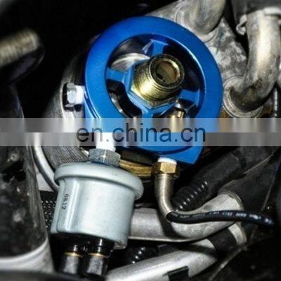 Universal Aluminum M20*1.5 and 3/4-16 Oil Filter Cooler Sandwich Plate Adapter