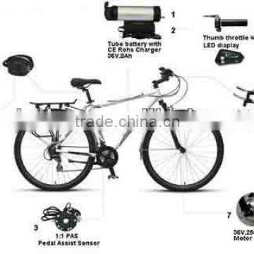 cheap electric bike kit/electric bike conversion kit/e bike conversion kit 250w (DMHC-EK104)