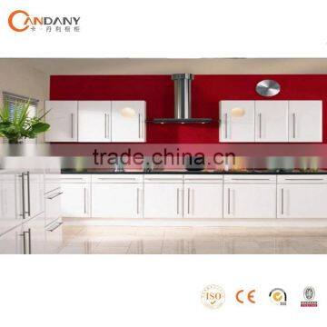 Open style partical board kitchen cabinet,beech wood kitchen cabinet