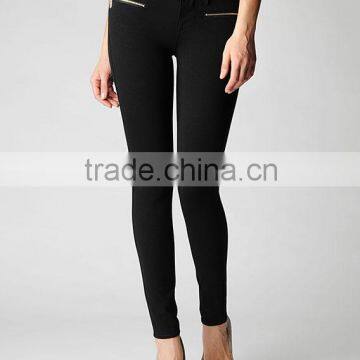 Edie With Zippers Ponte Womens Legging