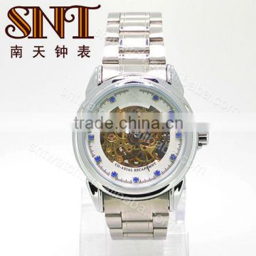 SNT-ME001B ODM/OEM high quality fashion automatic menchanical men diamond watch