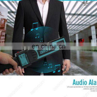Allosun TS95 High Sensitivity Handheld Metal Detector Security Body Scanner Portable Person Scanner Wand Search LED photo-5