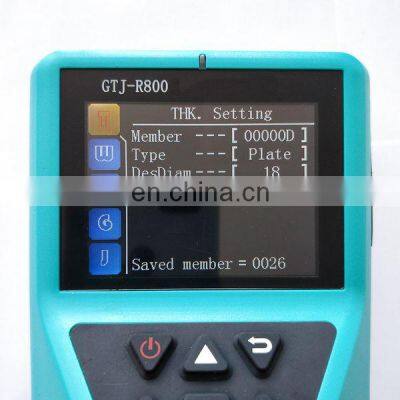 R800 Integrated Concrete Scanner Rebar Locator Detector Concrete Cover Meter photo-3