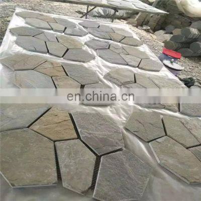 cheap price natural grey slate stepping stone