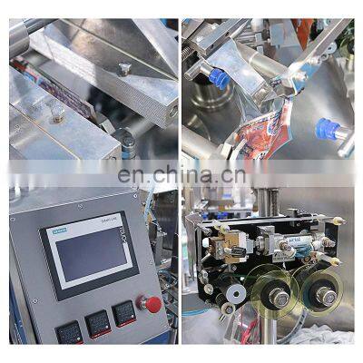 Factory Price Doypack Filling Packaging Spices Flour Dry Milk Powder Premade Bag Pouch Packing Machine photo-3