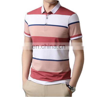 Wholesale high quality polo T-shirts for Men custom pattern logo premium designs comfortable fitting OEM ODM