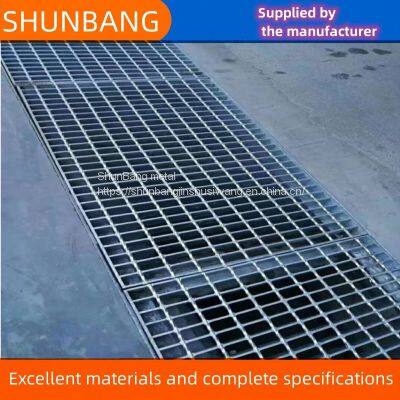 Custom steel grid hot galvanized steel grid platform step heavy plug grid