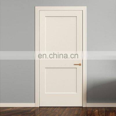 European design decorative interior America hotel best wood doors white slab prehung shaker door