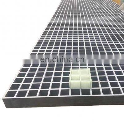 Reinforced Composite Plastic Grille Walkway Grating FRP Molded Grating Flooring