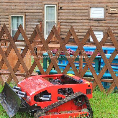 rc Mower, China rc Remote Control Lawn Mower Price, Remote Control Mower With Tracks for Sale photo-2