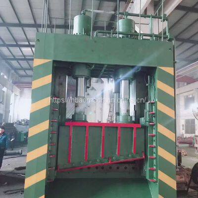 hydraulic metal scrap gantry shear cutting machine