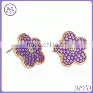 Wholesale Star Shape Enamel Stud Earrings photo-4