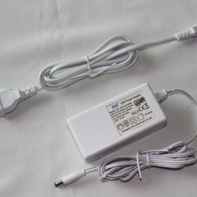 12V/24V Slim Waterproof LED Power Supply for Display Cabinet Lighting