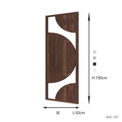 Small Portable Collapsible Partition Wooden Screen