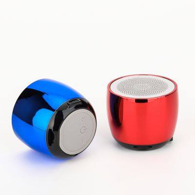 Hot sale U9B mini wireless portable speaker round outdoor stereo waterproof smart portable speaker