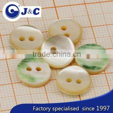2015 Manufacture White Color Cat Eye Shell Button photo-2