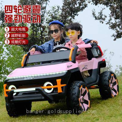 High quality ride car Off-road vehicle Large size with light toy car