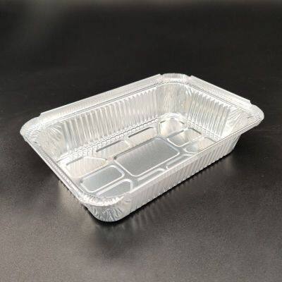 Longstar High Quality Rectangular Aluminum Foil Grill Pan for Baking Roasting Cooking and Catering Use