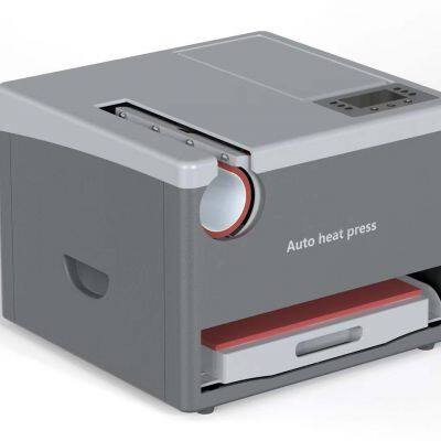 Mini Heat Press Machine Tshirt Logo Heat Press Transfer Printing Machine All in One Auto Heat Press/Combo Auto Heat Press photo-2