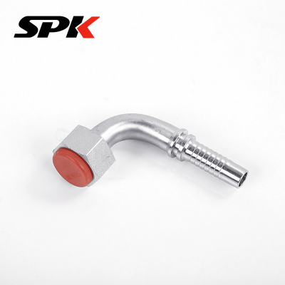 Hydraulic Hose Fitting Triple Set, Crimped Rubber Hose Fitting, Yonghua 20591 High-Pressure Hydraulic Tube Crimping Triple Set