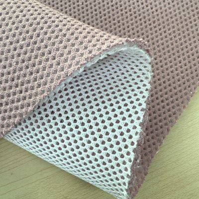 4MM Cotton/Polyester Breathable 3D Spacer Air Mesh Fabric weight of 410GSM for Baby Carrier
