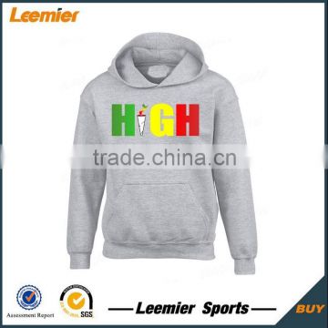 Cheap womens light grey color sports hoodies