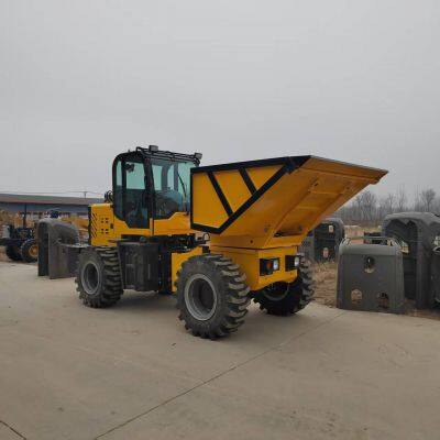 Luzhuang 5-ton Four-wheel Drive Engineering Dump Truck Construction and Transportation Solution for Soft Ground/muddy Road Surface
