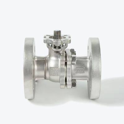 Stainless Steel High Platform Flange Ball Valve Stainless Steel Flange Ball Valve photo-3
