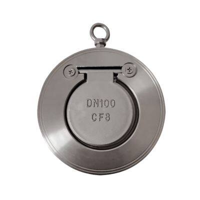 Factory Direct H47W Stainless Steel Check Valve Clamp Check Valve