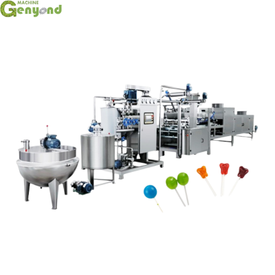 Venda direta da fábrica: Máquina para fazer doces duros/Máquina para fazer pirulitos/Linha de produção de doces duros pequena