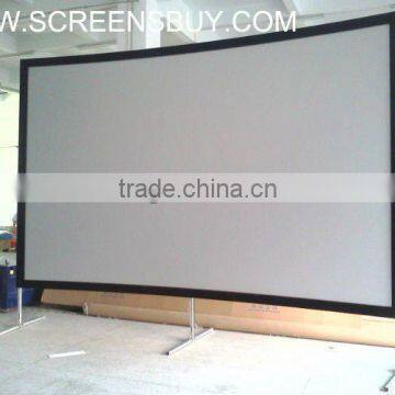 (size 72"~400") Fast Fold Screen with Aluminium Box