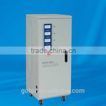 15kva SVC three phase high accuracy full automatic ac voltage stabilizers