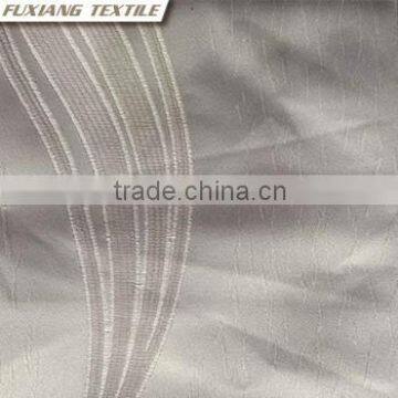 100% Polyester Jacquard Flower Window Curtain Fabric photo-2