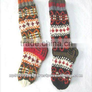 Woolen Knitted Winter Warm Socks